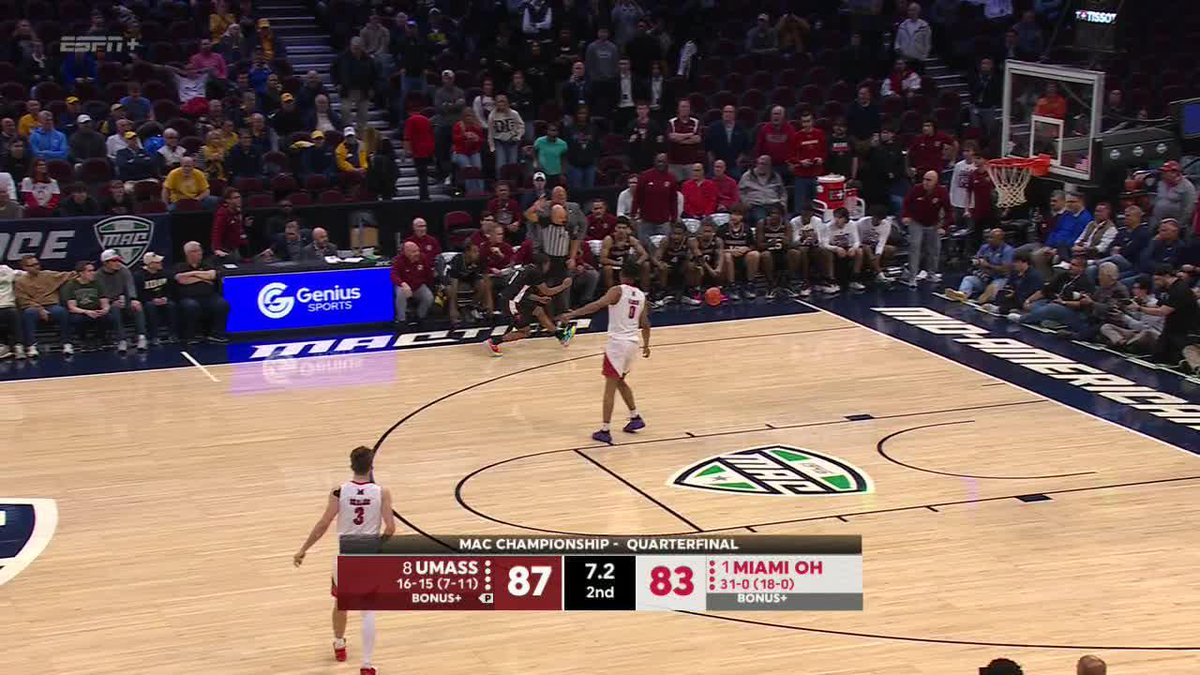 UNDEFEATED NO MORE 😮 UMass hands Miami (OH) its first loss of the season‼️