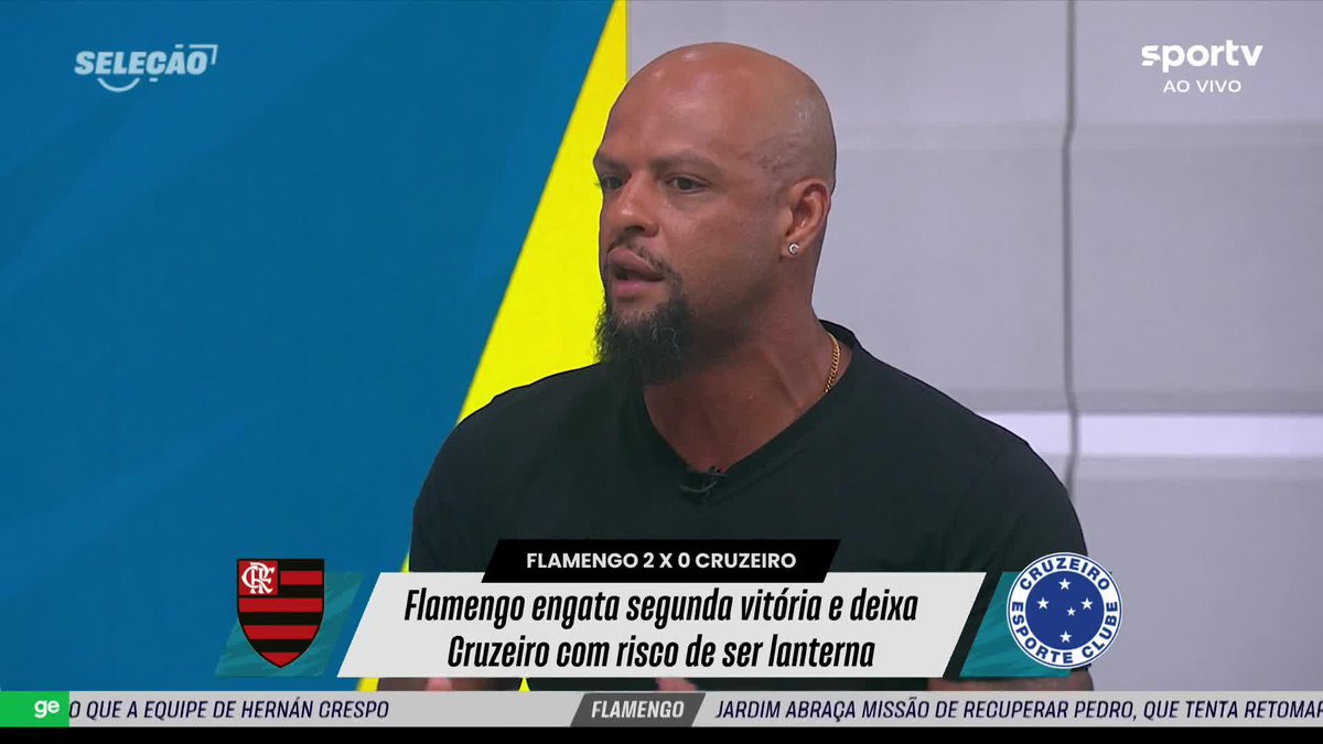 “Eu era muito Flamengo, era Flamengo mesmo, mas hoje não consigo falar que torço para um time. Tenho carinho e gratidão pelo Flamengo, amo o Fluminense, amo o Palmeiras, sou completamente apaixonado pelo Galatasaray…” 🎙️ Felipe Melo. 🎥 sportv ge