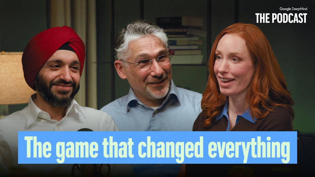 What does it take to build AI for scientific discovery? 🧠 To celebrate 10 years of AlphaGo, Thore Graepel and Pushmeet Kohli joined Hannah Fry on our podcast to discuss how mastering games has paved the way for it to help solve more complex problems. ↓ 00:00 The AlphaGo match 02:15 Why Go? 10:58 Lee Sedol vs AlphaGo 14:58 Move 37 20:55 Move 78 24:38 Reaction from the Go community 30:45 Never before seen footage 32:05 AlphaGo to protein folding 34:00 Matrix multiplication 38:00 AlphaGo and algorithmic discovery 41:40 How to verify new discoveries 47:38 Role of mathematicians 51:43 Would we be here without AlphaGo?