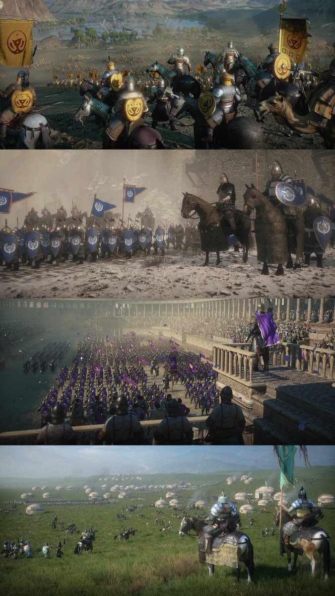 Which main menu video do you keep watching before even clicking “Continue Campaign”? 👀 Admin’s pick: Northern Empire… just saying. 👀 #mountandblade #bannerlord #warsails