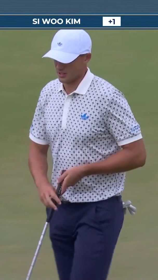 Ludvig Åberg avslutade med en birdie och är totalt tre under par efter första rundan ✅ 📲 Se The Players, torsdag till söndag på HBO Max.