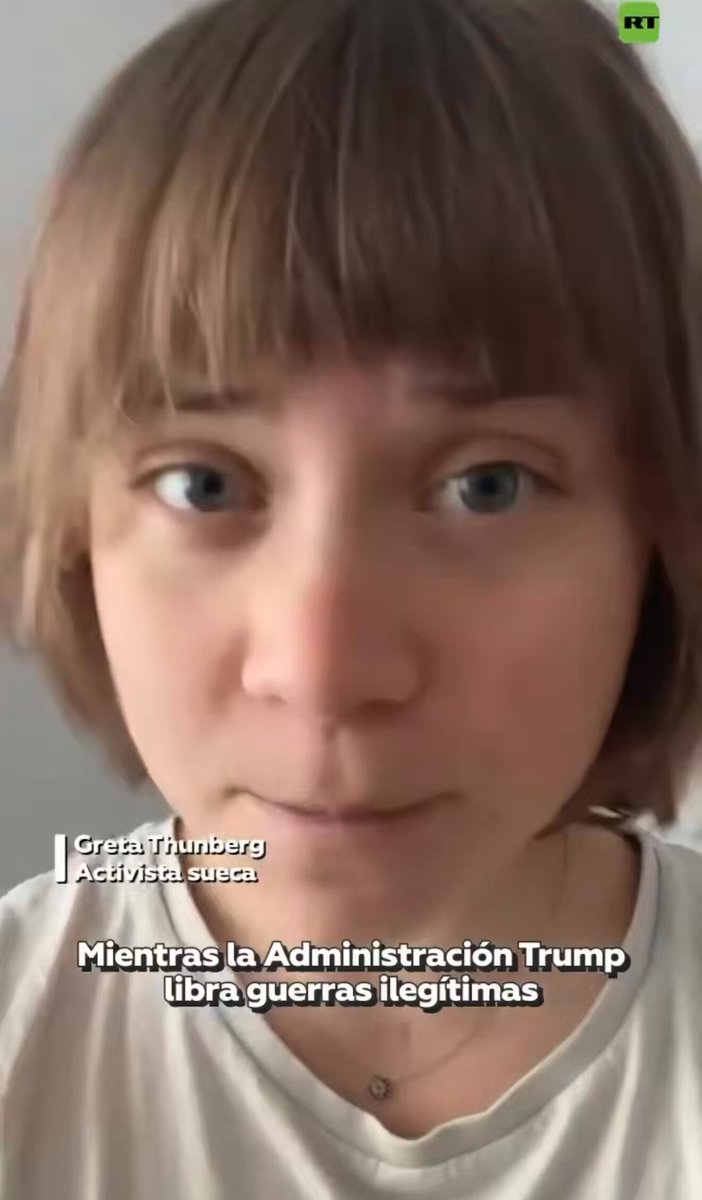 🇨🇺🇺🇸 | La activista sueca Greta Thunberg arremete contra a EE.UU. por el bloqueo a Cuba y pide apoyo global al país: "El pedófilo Trump se jactó de ello".