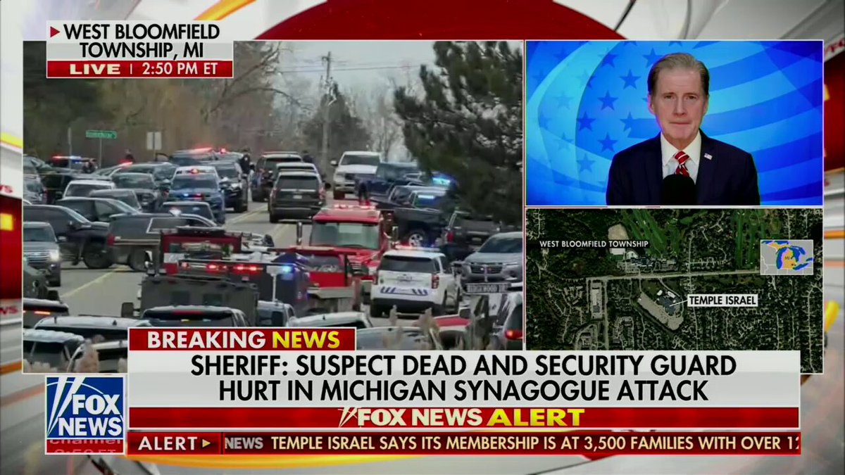 This is an interesting piece of information. The FBI in Detroit held an ACTIVE SHOOTER TRAINING at Temple Israel, the scene of today's attack, just six weeks ago. Wow.