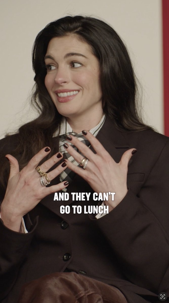 Anne Hathaway and Stanley Tucci discuss if Miranda really remembers Andy or not in #TheDevilWearsPrada2. Watch or listen to Fandango’s Big Ticket interview here: