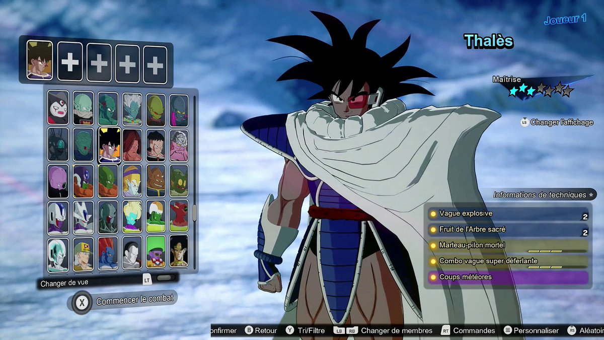 Comme vous pouvez le voir, on a quasiment tous les personnages des films Z ! C’est incroyable le travail qui est fait sur Dragon Ball: Sparking : Zero. Films Z01, Z02, Z03, Z04, Z05, Z06, Z07, Z08, Z09, Z10, Z11, Z12, Z13 et Z14 (avec Pilaf, Mai, Shū, Beerus et Whis), DBS Broly et DBSSH, ainsi que les OVA et ONA. Les personnages ont également plusieurs costumes. Exemple avec Broly : film 08 et 10, ou Tullece (avec cape et sans cape, etc.). Non seulement on a quasiment tous les personnages des films Z et DBS, mais aussi presque toutes les maps ! Il manque quelques personnages de films, comme les sbires du Dr Uirō (film Z02) et Zeeun (film Z04), ainsi que certains autres comme les Bios Guerriers (film Z11), Tagoma et Shisami ( FNF ) etc et la map du film Z11 (Labo en fusion). Mon roster est ultra complet parce qu’il y a aussi les costumes que je ne vous montre pas encore. J’attends l’occasion de faire une grosse vidéo qui durera au moins 1h30, où je dévoilerai tout. Voici un petit aperçu des très nombreux costumes : - - - #DragonBallSparkingZero #DBZ #DBD #DBS #DBGT #SDBH #DokkanBattle📷📷 #ドラゴンボール #DBZKakarot #DBLegends📷#Goku #Vegeta #Gohan #Bandai #AkiraToriyama #TheGalacticPatrol #Moro
