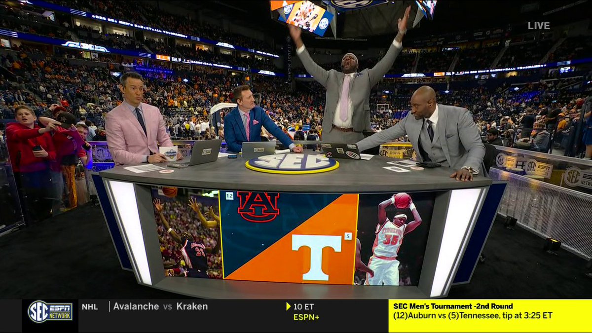 .Ron Slay is HYPED for Tennessee Basketball 😤