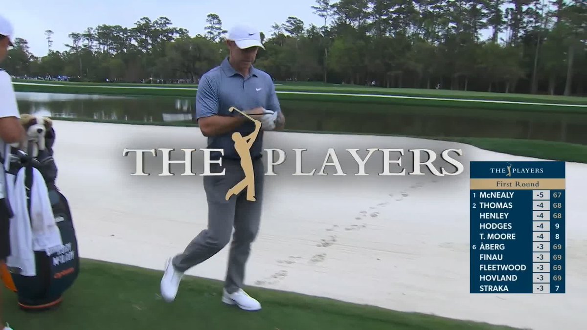 McIlroy with a phenomenal bunker shot 🔥
