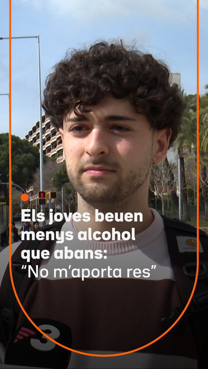 "Normalment no bec." Cau el consum d'alcohol entre els joves de 14 a 18 anys. Les borratxeres estan als nivells més baixos des del 2000