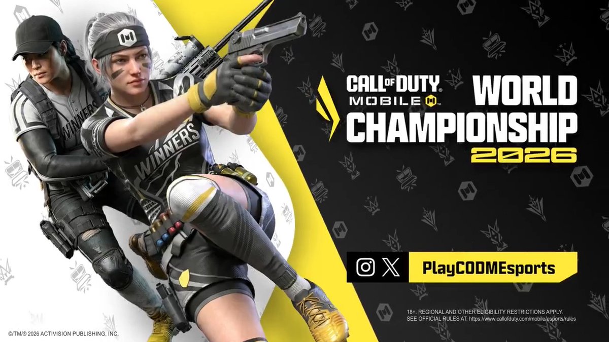 New year, new format? 👀 The Call of Duty®: Mobile World Championship is back for 2026! Here's everything you need to know: