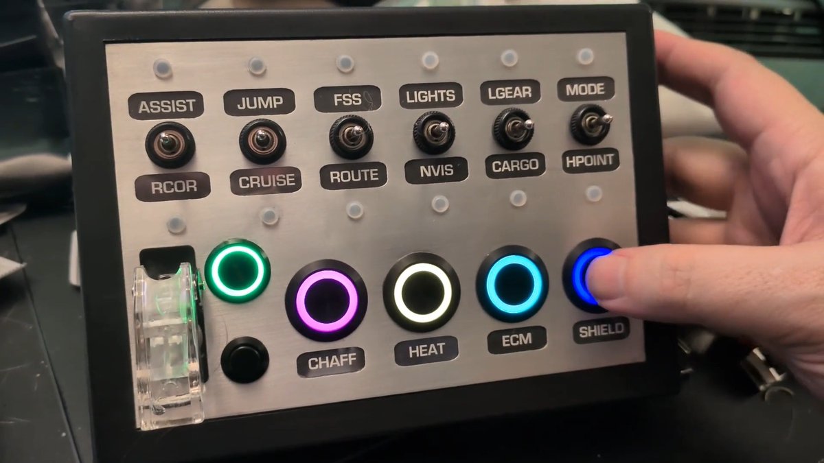 Your controller vs the controller they tell you not to worry about... Amazing technical skills on an Elite Dangerous button box by Nash076 over on Reddit! Keyboard, joystick, controller, lifesize replica cockpit? How do you play?