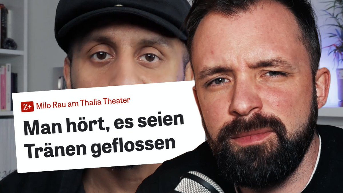 Linke weinen, weil sie sich ein Theater mit Menschen teilen müssen, die eine andere Meinung haben 🤯