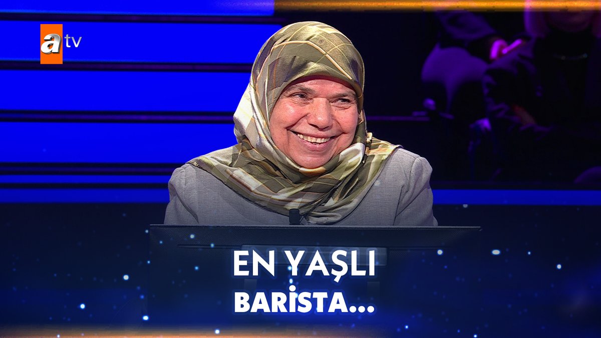 "Türkiye'nin en yaşlı baristası benim!" #Milyoner Milyoner ATV