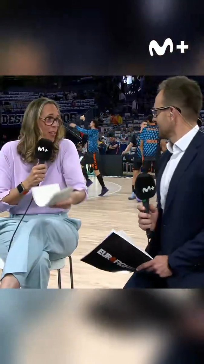 😚 🎁 "¡ESTÁ QUE SE REGALA!" Haz caso a Amaya Valdemoro y regístrate en para disfrutar de este Real Madrid Basket 🆚 Valencia Basket Club y muuucho más por 9'99€ al mes. 📲 Disfruta de lo mejor de la #EuroLeague en nuestra cuenta Movistar Plus Deportes.
