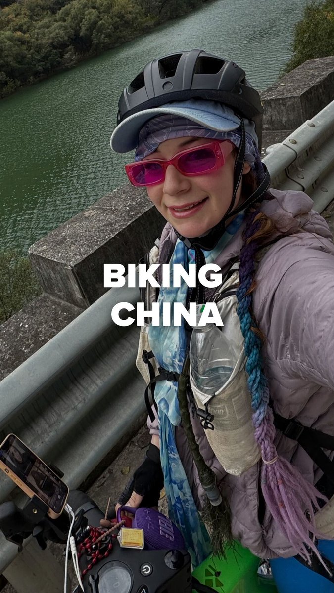 Jennifer Holstein is biking across China, after years of studying language and culture.