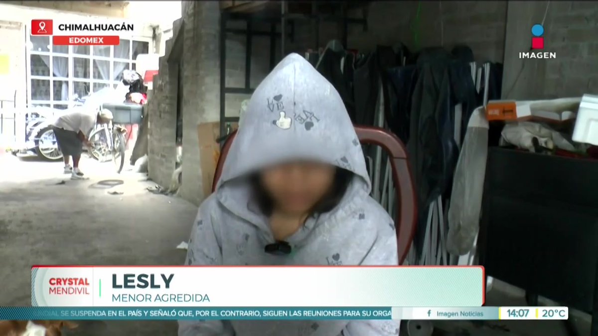 #Edomex | Lesly, de 13 años, fue golpeada junto a su hermana y su tía por mujeres adultas. La menor terminó con lesiones de segundo grado.