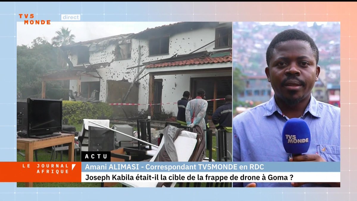 À Goma, dans l'est de la RDC, une humanitaire travaillant pour l'Unicef a été tuée par un tir de drone qu'aucun camp n'a revendiqué. Mais selon plusieurs sources, l'ancien président Joseph Kabila se trouvait à Goma au moment de la frappe. Correspondance : Amani Alimasi