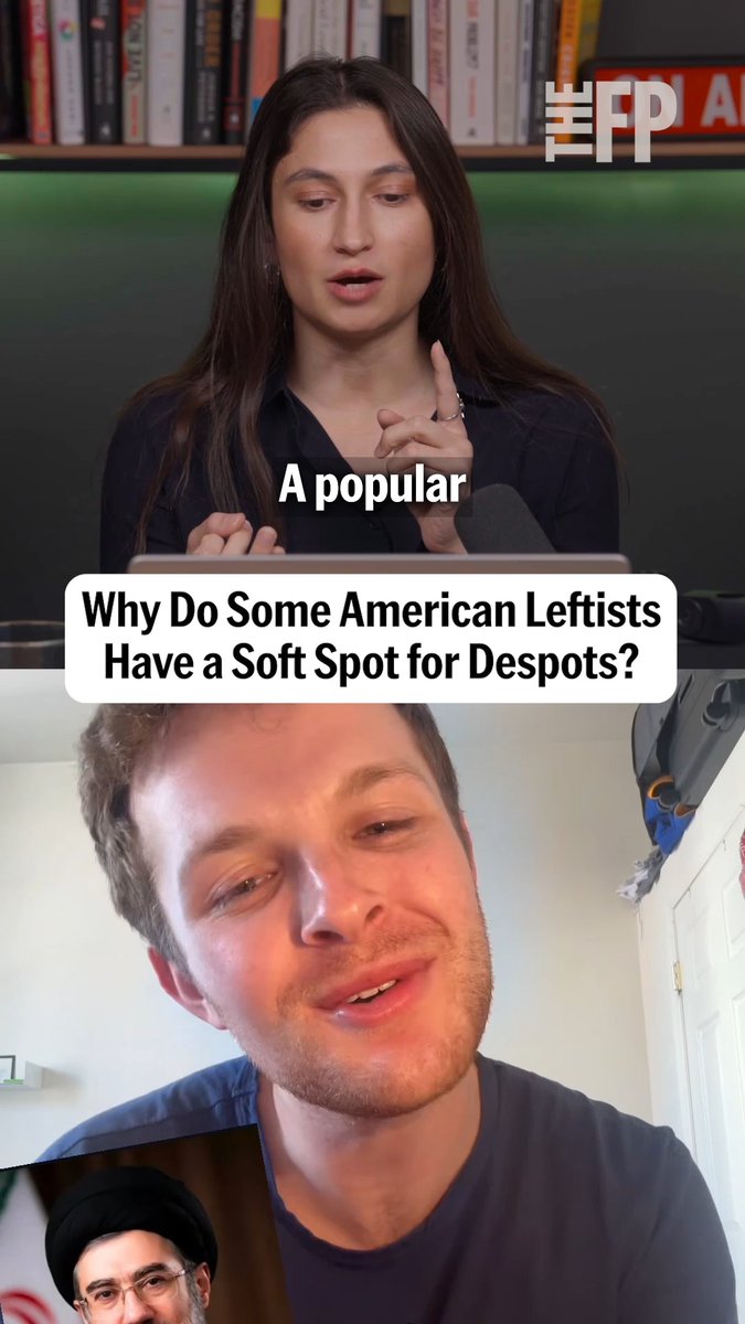 Why do some American leftists have a soft spot for despots? Elica Le Bon الیکا ل بن: "It’s always reframed in a way that portrays the U.S. or the West as this evil, nefarious actor, while everyone responding to them is cast as an innocent, indigenous uprising—people simply trying to free themselves from these supposedly oppressive forces."