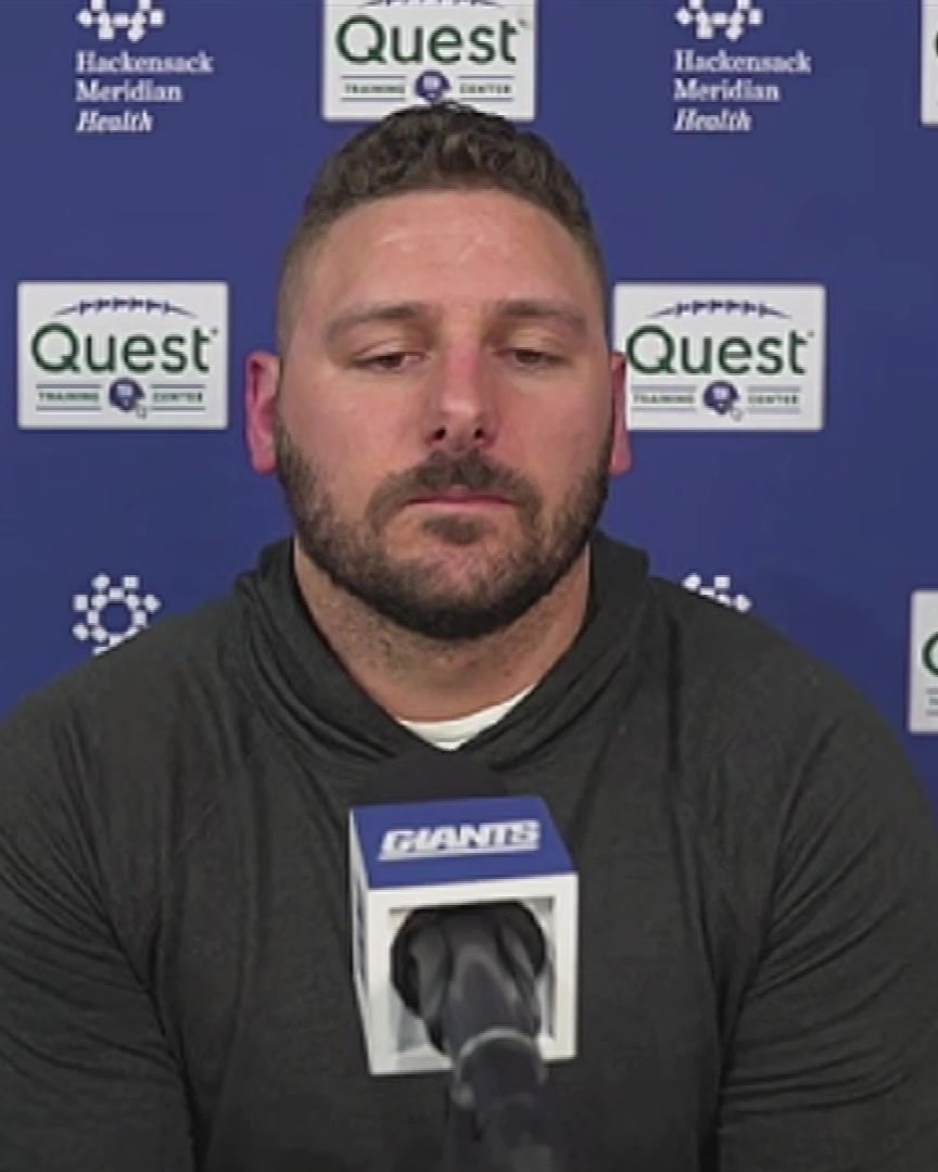 Patrick Ricard on what blocking for Cam Skattebo will look like: "It's going to look like a lot of yards and a lot of touchdowns. It's gonna be physicality all over the place. It's gonna just be exactly what the people want to see"