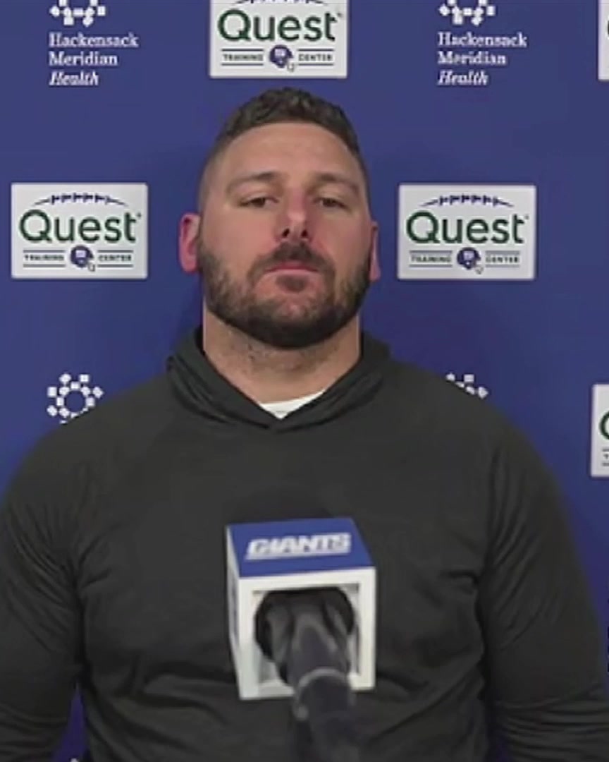 "You're gonna see defenses that's not gonna wanna come to MetLife Stadium to play us" Patrick Ricard on what fans have to look forward to with the Giants' offense