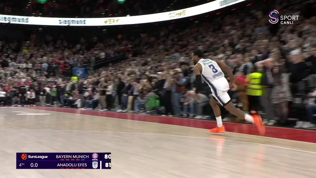 KAZANDIK KAZANDIK KAZANDIIKKK!!!!! 💪💪💪 Cole Swider'dan buzzerbeater geldi! 🔥🔥🔥🔥