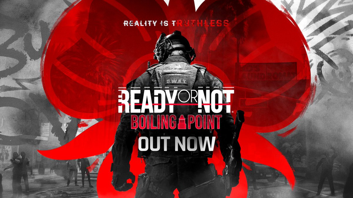 If you missed the #FutureGamesShow, then you might have missed that Ready or Not: Boiling Point is out now across PlayStation 5, Xbox Series X/S, Steam, and EGS. Check it out: