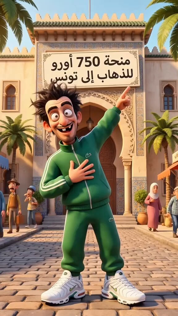 فاصل ونواصل ..... #الكرغولي 🇩🇿 عندما يذهب سياحة ل #تونس 🇹🇳 .. وديديكاس ل #التوانسة 🙃