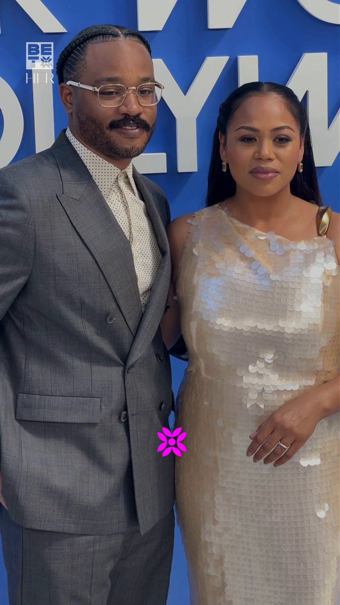 Come on with the hair fix! Because you HAVE to make sure the queen's crown is just right. 👑 One thing about the Cooglers? They will always make sure the other is ready for their spotlight. 🥰 Congratulations to Oscar-nominated producer and #BlackWomenInHollywood honoree Zinzi Coogler! 👏🏾