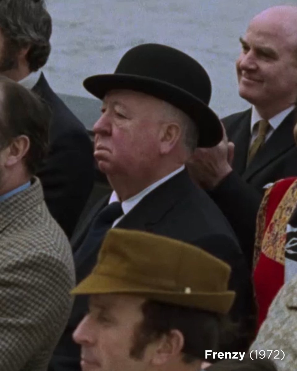ALFRED HITCHCOCK said his cameos began when he filled in for a missing extra, then became a superstition and running joke, and finally a necessity because audiences expected to spot him.