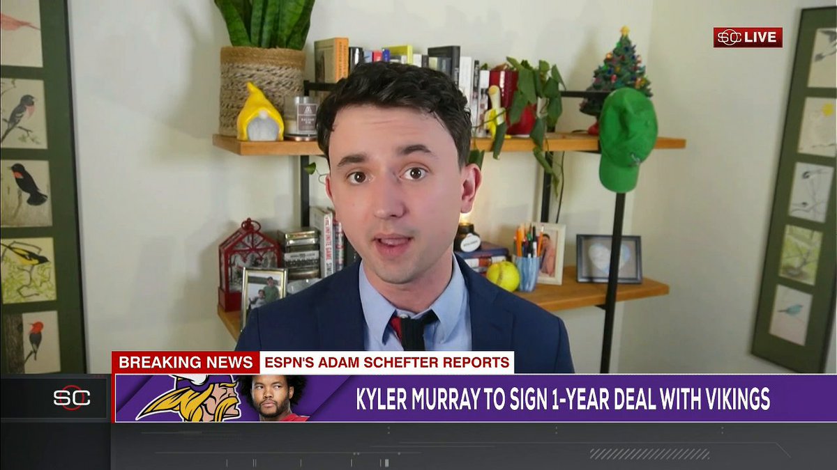 "[Minnesota] is the best spot for a quarterback to rebuild his career." —Benjamin Solak loves the Kyler Murray-Kevin O'Connell pairing 🙌