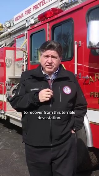 To everyone affected by the storm and tornado damage in Illinois, you are not alone. I was on the ground in Kankakee County to survey the damage from this week and meet with those impacted. You have the full support of the State to help with rescue and recovery.
