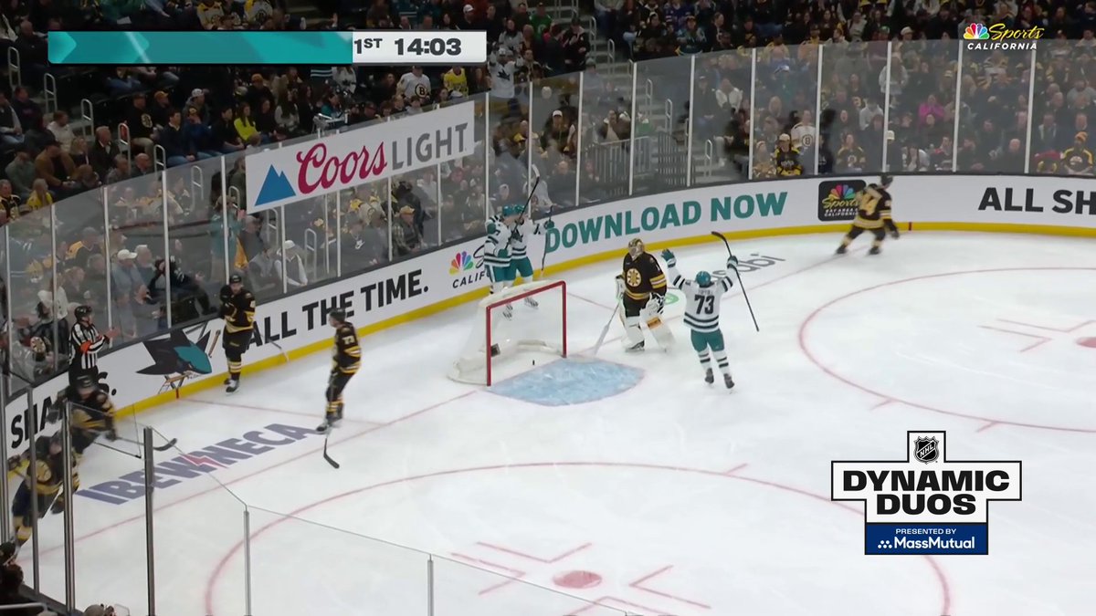 This play by William Eklund and Michael Misa is actually disgusting! 🤢 NHL x @MassMutual