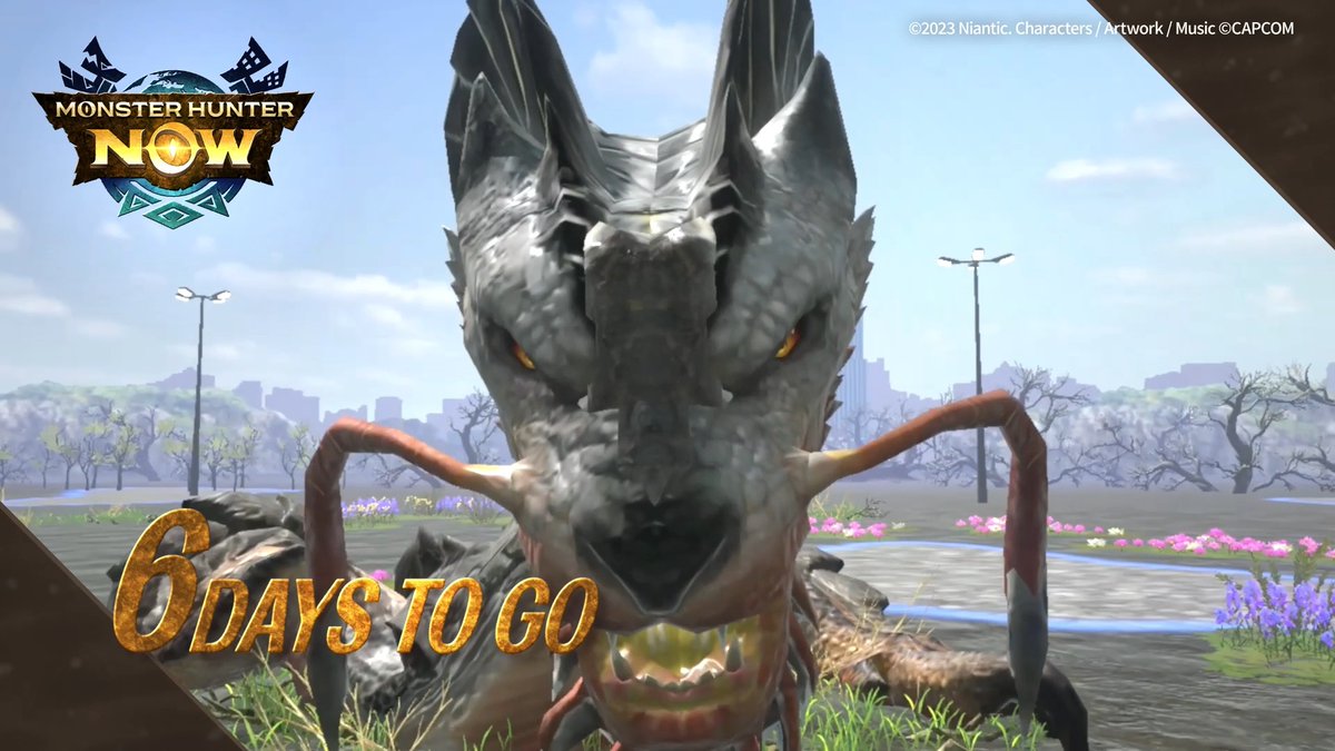 📣 ONLY 6 DAYS TO GO 📣 Until MH Now Season 9: Skybound Scalestorm✨ #MHNow #monsterhunternow #SkyboundScalestorm #Almudron