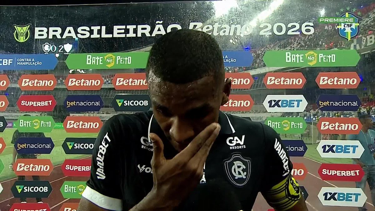 Marllon, capitão do Remo, após derrota para o Fluminense: "Desses três meses (de 2026), tivemos três comandos técnicos".