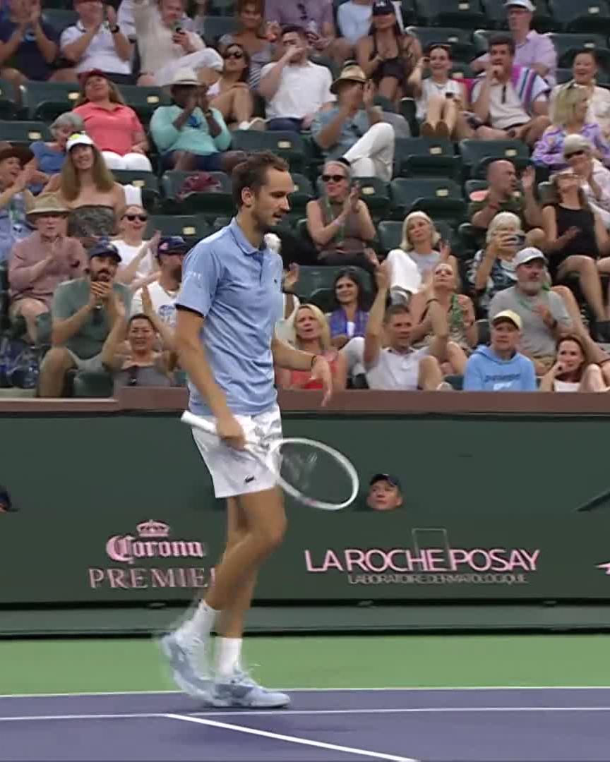 "Masterclass from Medvedev" 🔊 Daniil Medvedev #TennisParadise