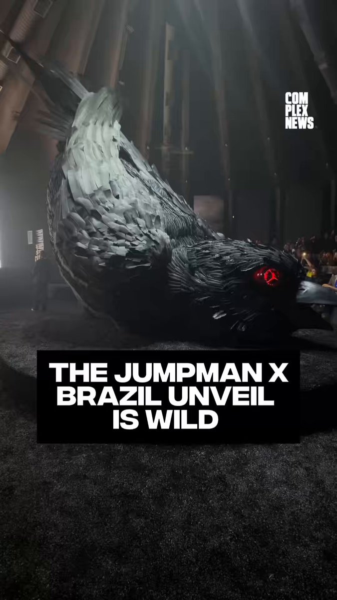 o canarinho da seleção brasileira aparentemente ficou muito (muito) pistola 🎥 Complex Sneakers