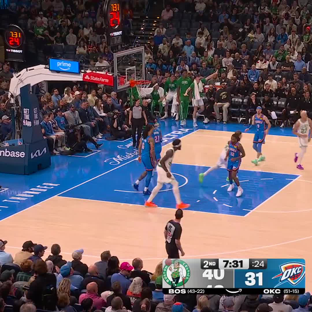 P not worried about the shot clock 😎