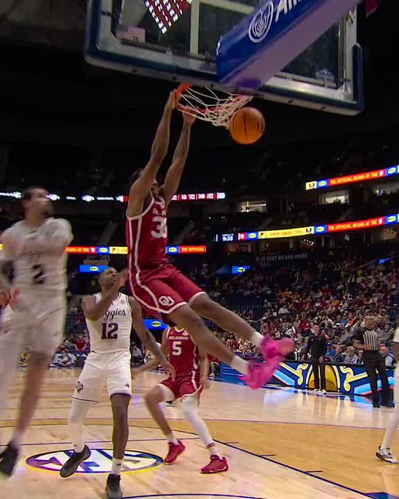 WHAT A HALF FOR THE SOONERS 💥 Oklahoma Basketball x 📺 SEC Network