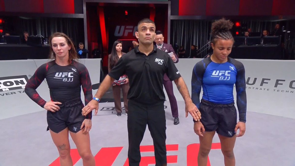 HISTORY IS MADE 🏆 Cassia Moura is the FIRST EVER UFC BJJ woman's bantamweight champion of the world! #UFCBJJ6