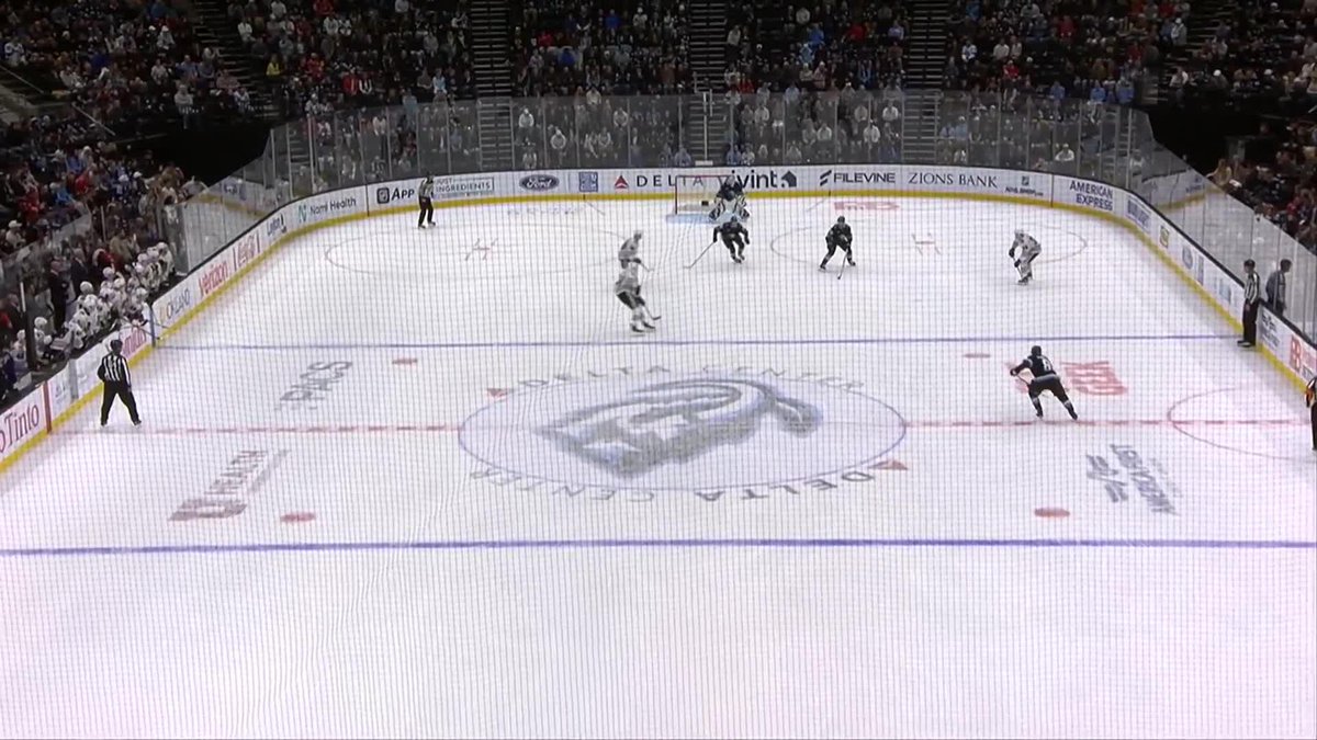 BEDARD WINS IT IN OT AND STARTS CHIRPING THE FANS 🚨😂 THIS CHICAGO UTAH RIVALRY WILL BE AWESOME FOR THE NEXT DECADE 😈