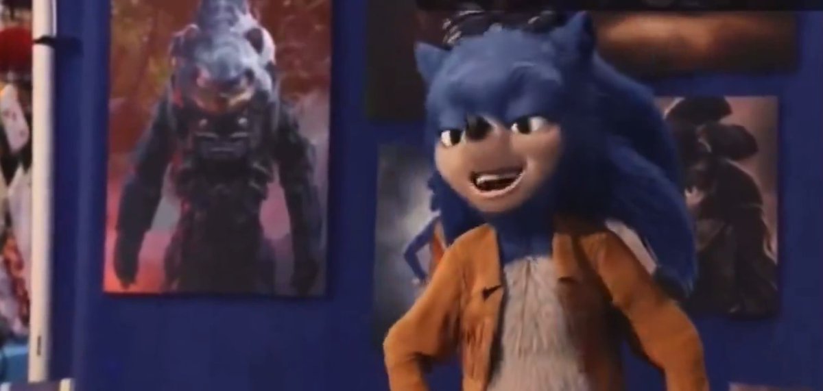 'Ugly Sonic' appeaed in the 2022 movie Chip 'n Dale: Rescue Rangers as an actor who was fired because of an internet backlash and is now looking for work