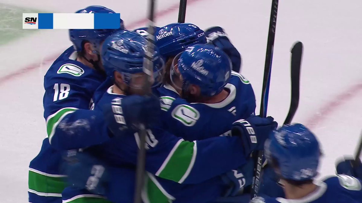 VANCOUVER TIES IT LATE‼️