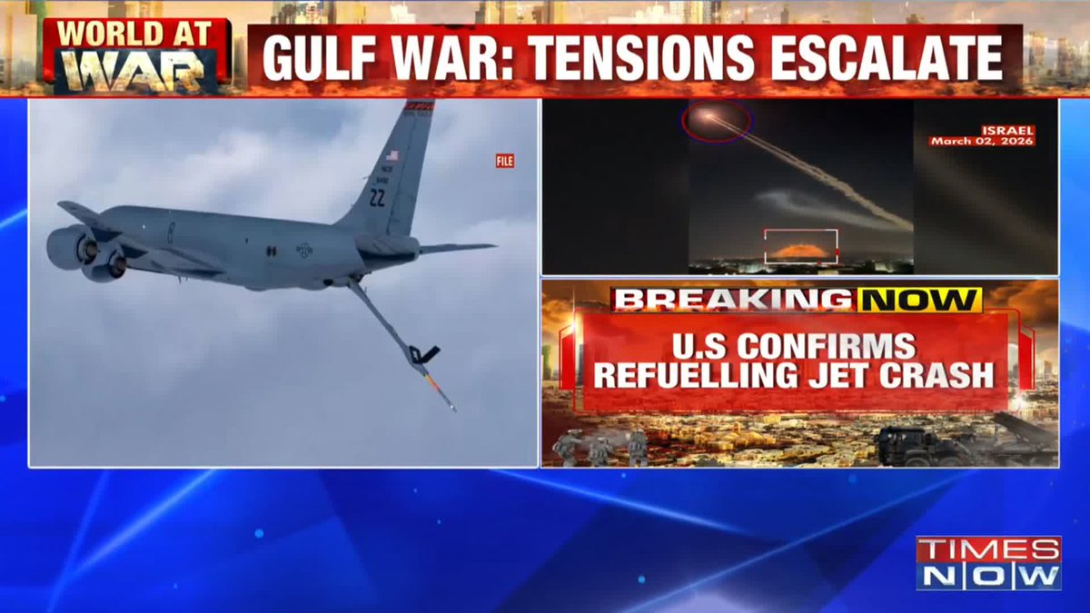 Massive escalation in Gulf war After U.S military aircraft crash, Iran-backed group claims role - Iran-linked group in Iraq owns up The US and Israel had underestimated Iran's capabilities...: Maj Gen AK Siwach (Retd) speaks to Amita Wadhwa🇮🇳