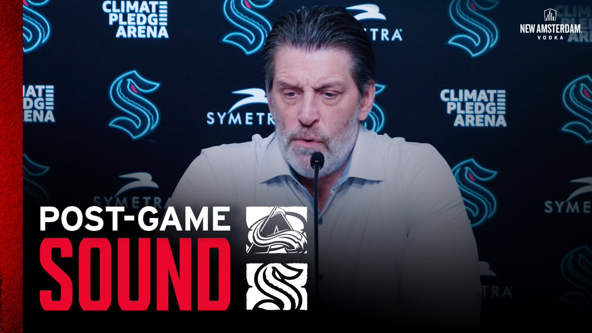 “The only way to get out of a funk like this is to do the right things. We have to move forward and we have to do better.” 🗣️ Hear more from #SeaKraken head coach Lane Lambert following tonight’s defeat.