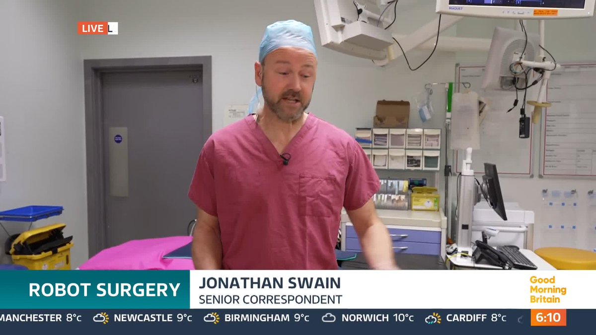 Figures out this week show NHS waiting lists have continued to fall - for the third month in a row - despite this winter being the busiest on record. One factor in improving efficiency has been the roll out of robotics and AI-assisted surgery.