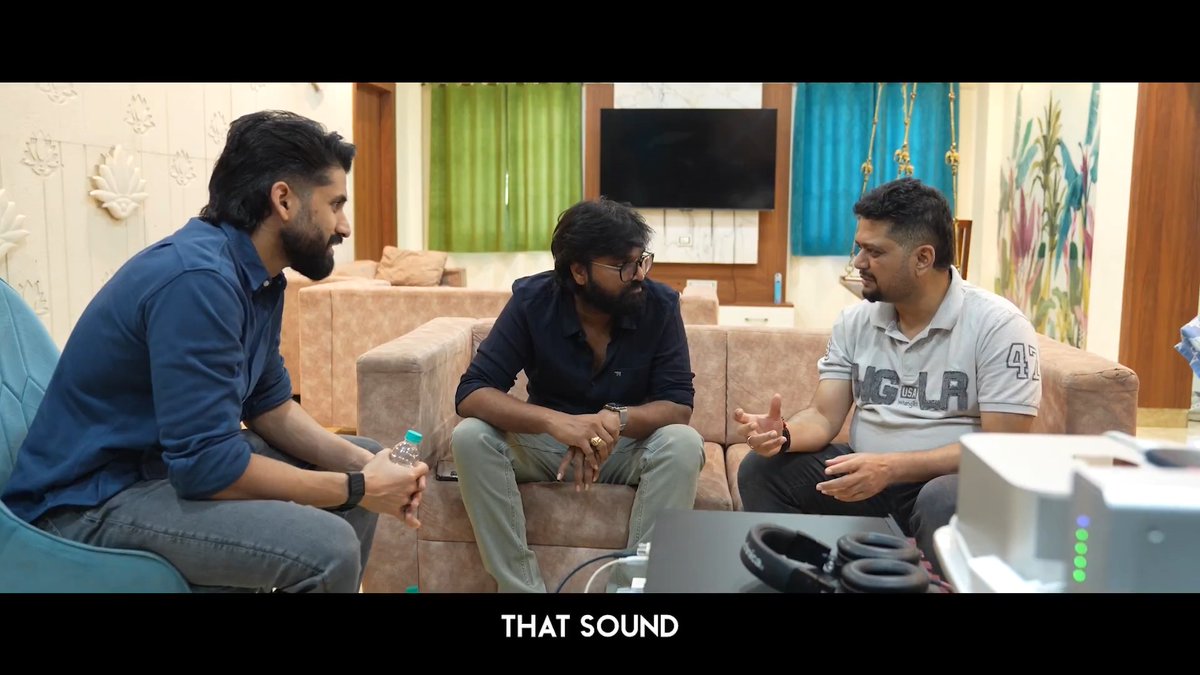 From the BGM Sessions of #VrushakarmaGlimpse 🎧🔥 B AJANEESH LOKNATH 🛐🛐🛐 karthik varma dandu ❤️‍🔥❤️‍🔥❤️‍🔥 chaitanya akkineni 💪🏻💪🏻💪🏻 #VRUSHAKARMA - A MYTHICAL THRILLER LIKE NEVER BEFORE.