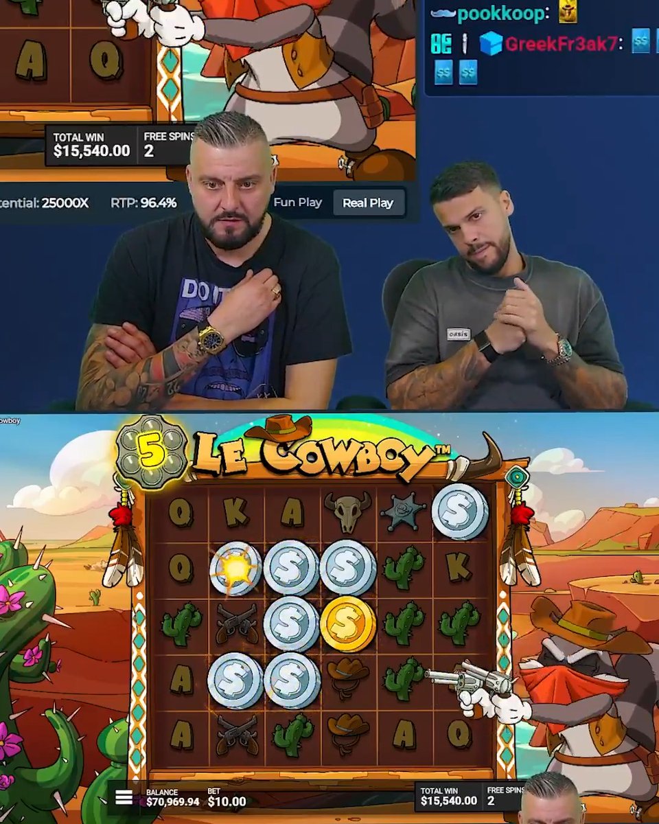 Le cowboy dropped some serious cash here… 🤑
