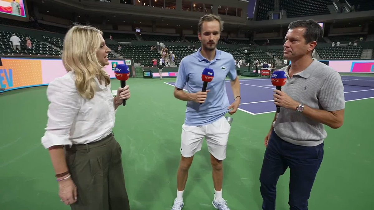 'I feel a bit tough about what happened. It's not amazing.' Daniil Medvedev reacts to hindrance call in victory over Jack Draper 🗣️