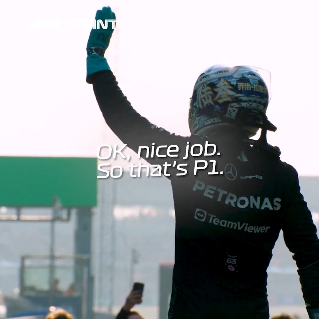 A job well done for Mercedes and George Russell ๐๐ซก #F1Sprint #ChineseGP
