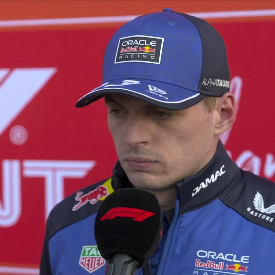 "The whole day has been a disaster." Max Verstappen on his frustrations with his car 🫣