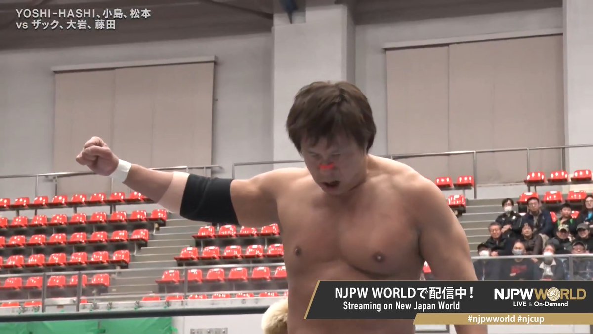 .小島 聡【SATOSHI KOJIMA】 🆚 ZSJ. Ⓥ "🔥🔥🔥" From the profile URL #NJPW #njpwworld #njcup